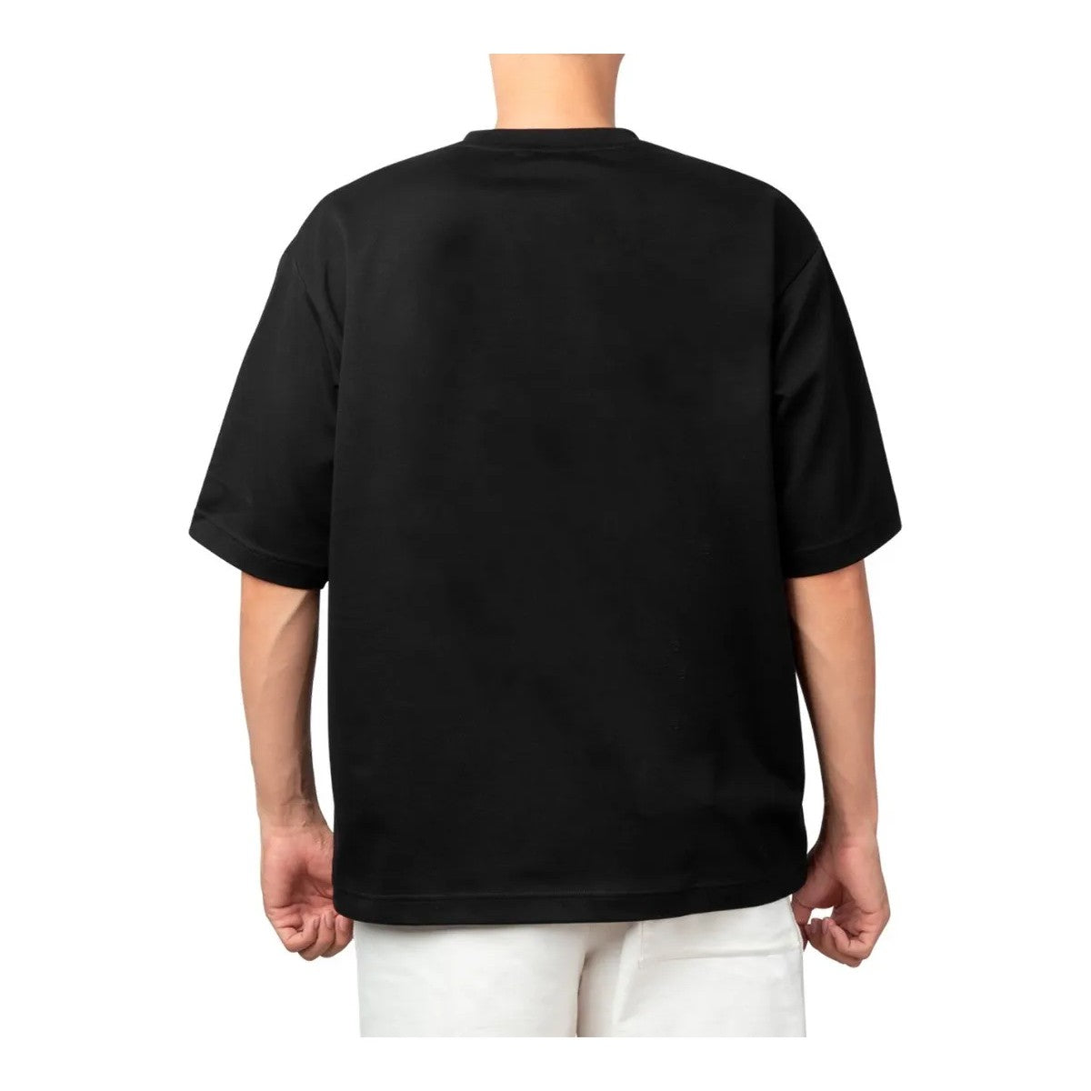 Camiseta Essenza Preto Básica Premium Unissex — Algodão Macio e Respirável, Gola Redonda Reforçada que Não Deforma e Modelagem Regular, Caimento Versátil e Confortável para o Dia a Dia, Combina com Qualquer Look