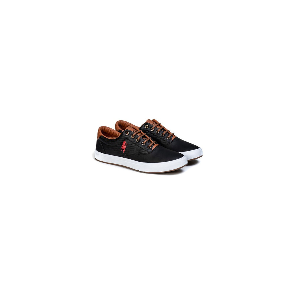 Sapatênis Masculino Casual — Preto — vista frontal