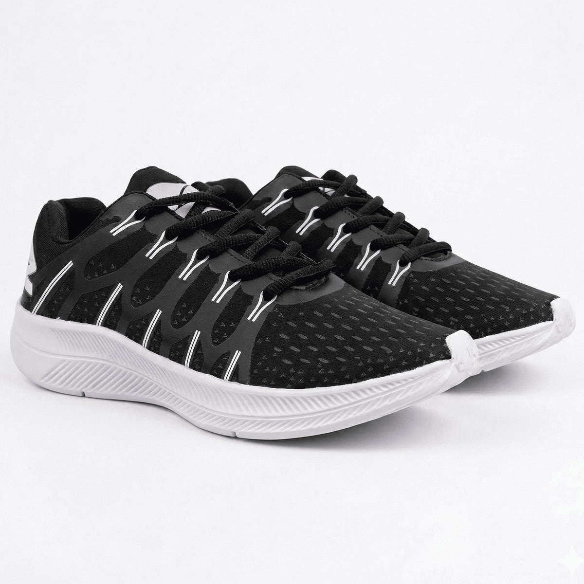 Tênis Masculino Casual Esportivo — Preto — vista superior