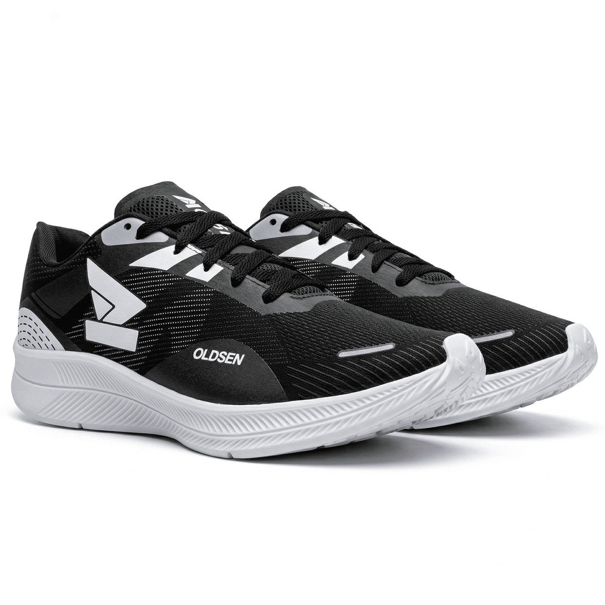 Tênis Masculino Casual Esportivo — Preto — vista superior