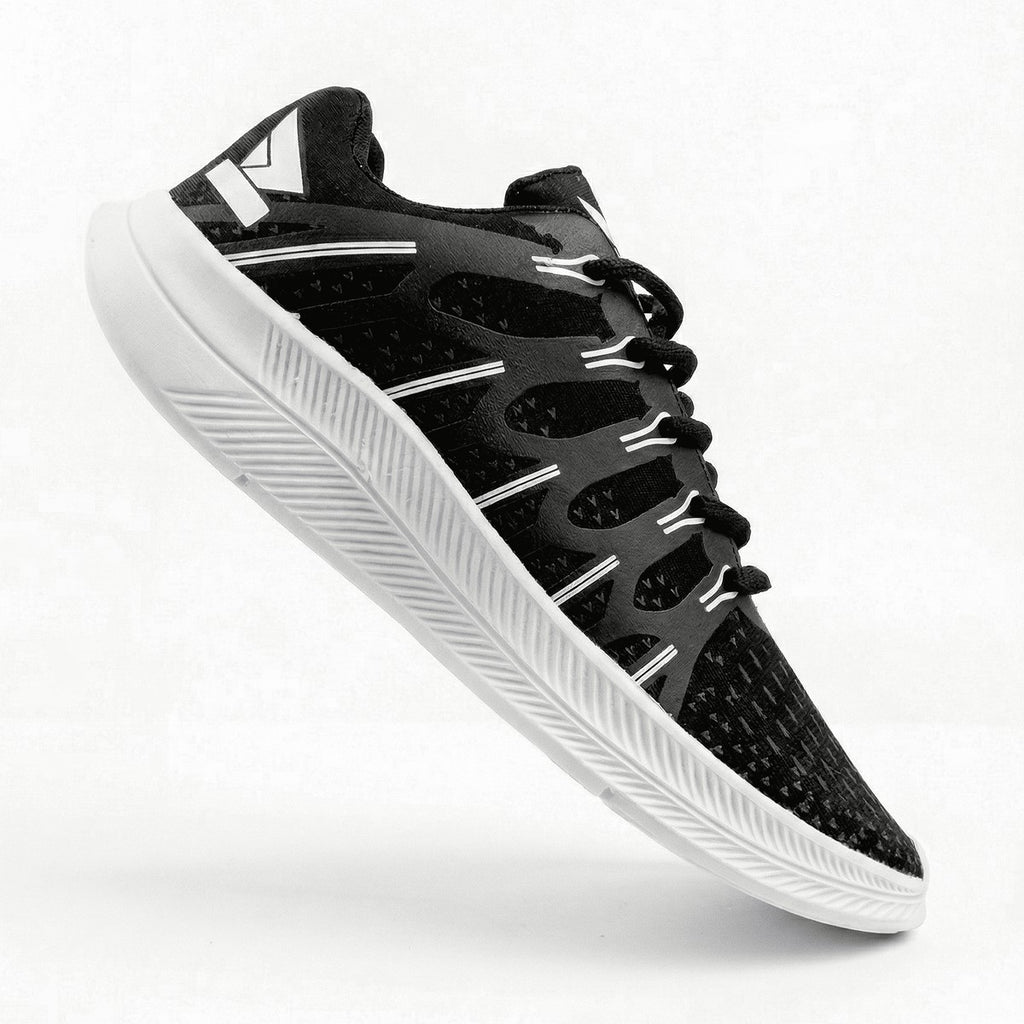 Tênis Masculino Casual Esportivo — Preto — vista lateral