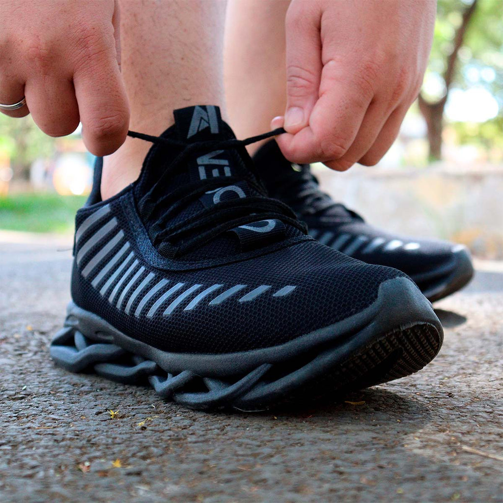 Tênis Masculino Casual Esportivo — Preto — foto 7