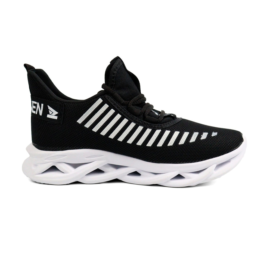 Tênis Masculino Casual Esportivo — Preto — outro ângulo