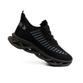 Tênis Masculino Casual Esportivo — Preto — vista lateral