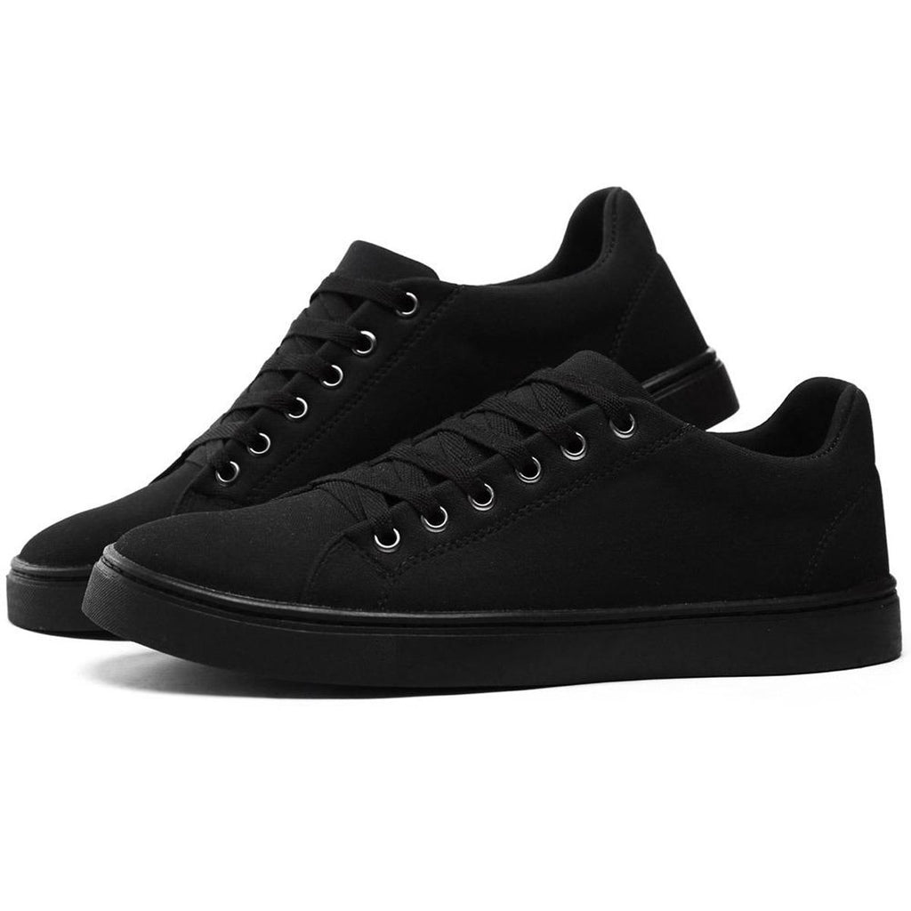Sapatênis Masculino Casual — Preto — vista lateral