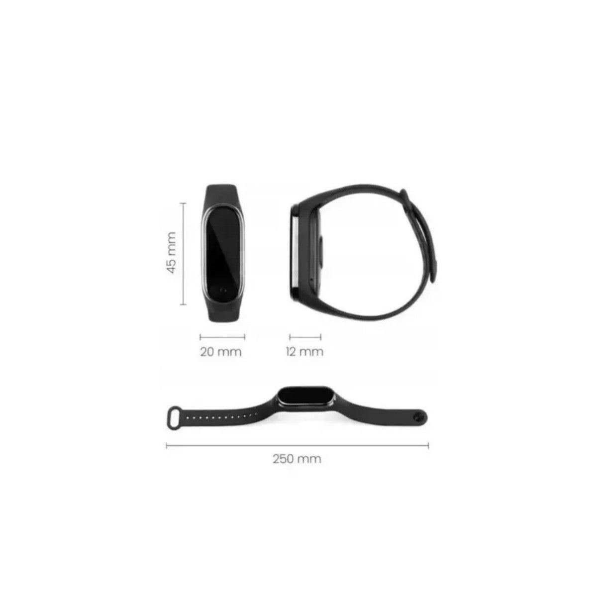 Relógio Digital Atelier Slim — Visor Digital de Fácil Leitura com Funções de Hora, Data e Cronômetro, Pulseira Confortável e Acabamento Resistente, Design Esportivo e Moderno para Uso Diário, Treino e Ocasiões Casuais