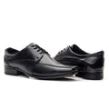 Sapato Oxford Masculino Social — Preto — vista lateral