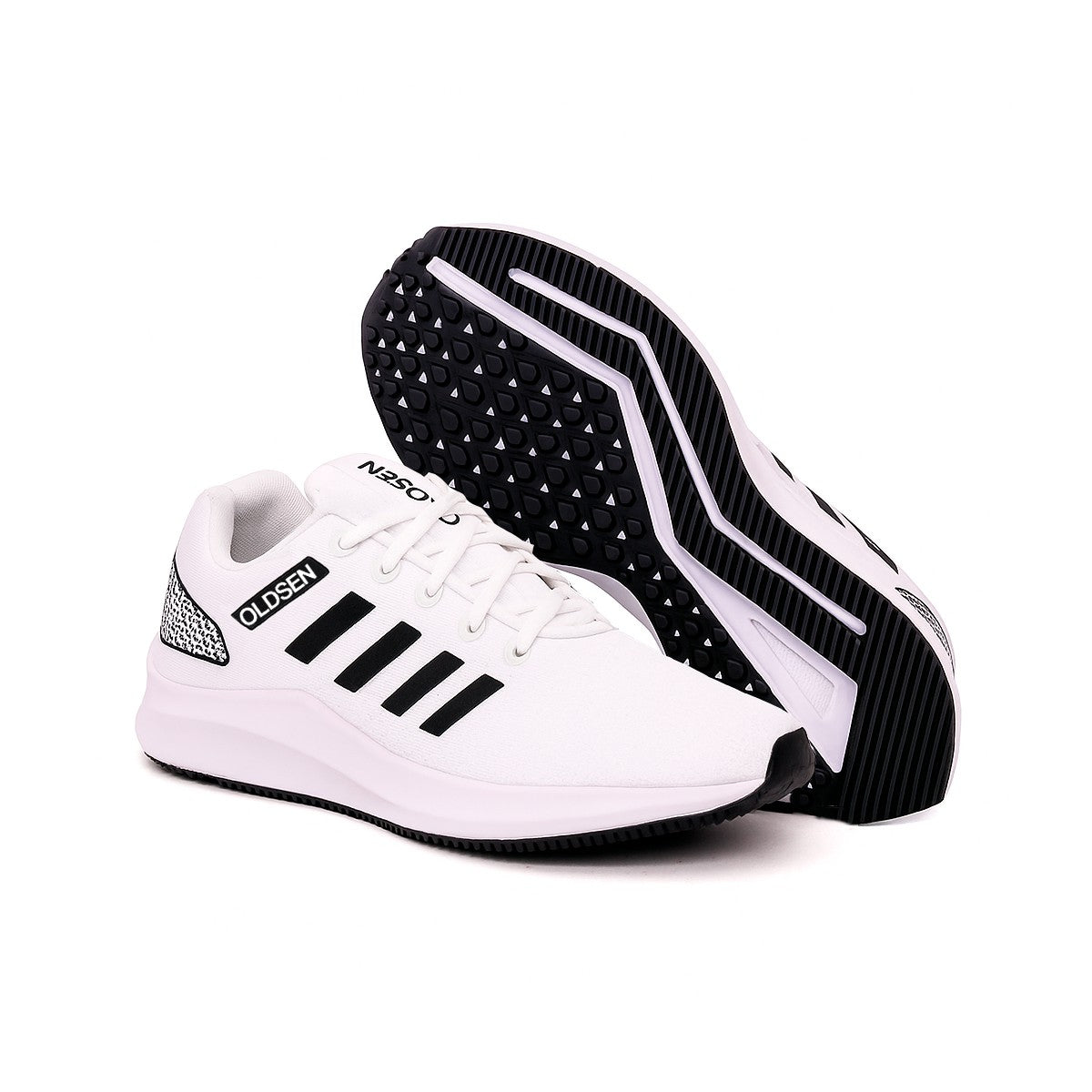 Tênis Masculino Casual Esportivo — Branco — outro ângulo