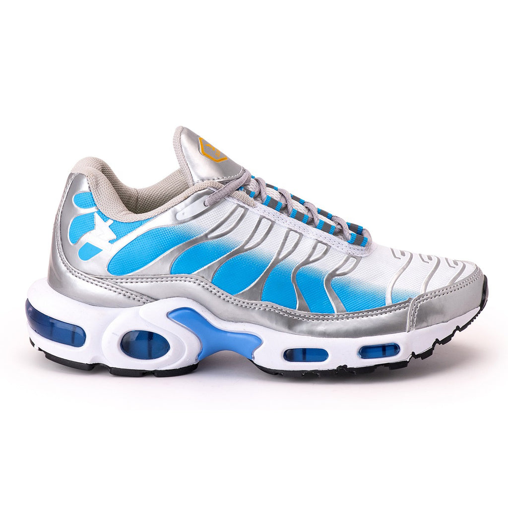 Tênis Masculino Casual Esportivo — Azul — vista superior