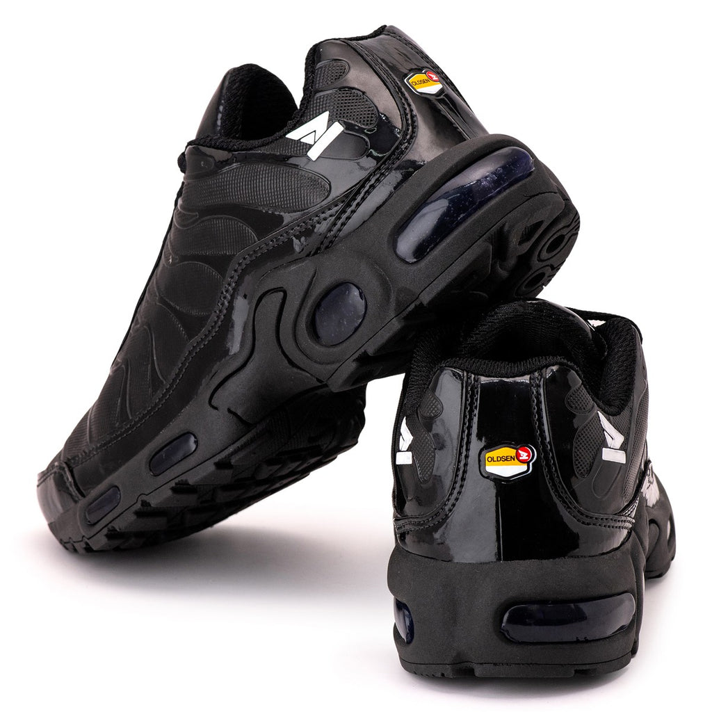 Tênis Masculino Casual Esportivo — Preto — outro ângulo