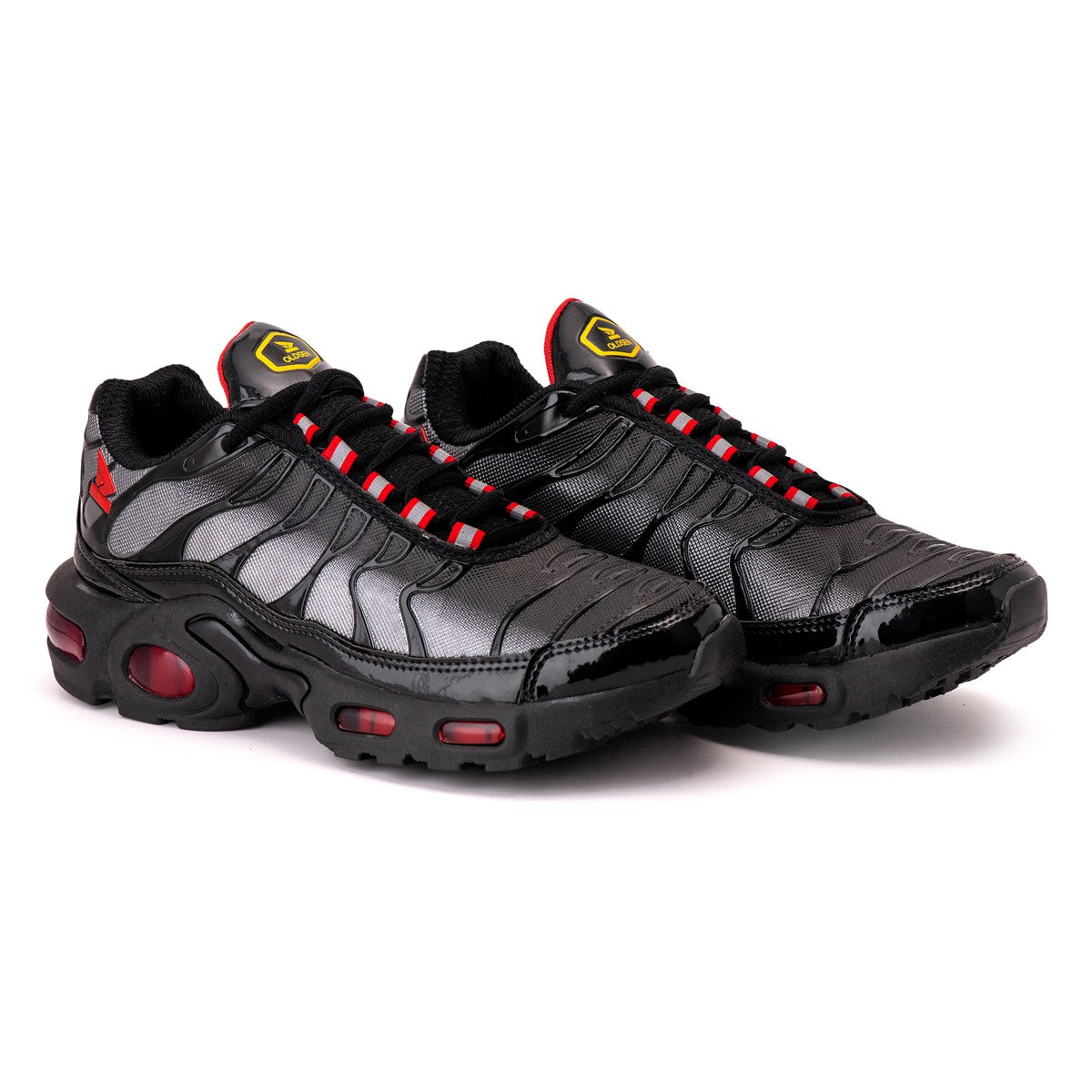 Tênis Masculino Casual Esportivo — Preto — vista superior