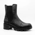 Bota Cano Curto Sienna preto — vista frontal
