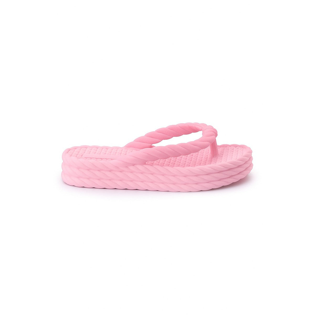 Chinelo Masculino Slide — Rosa — vista lateral