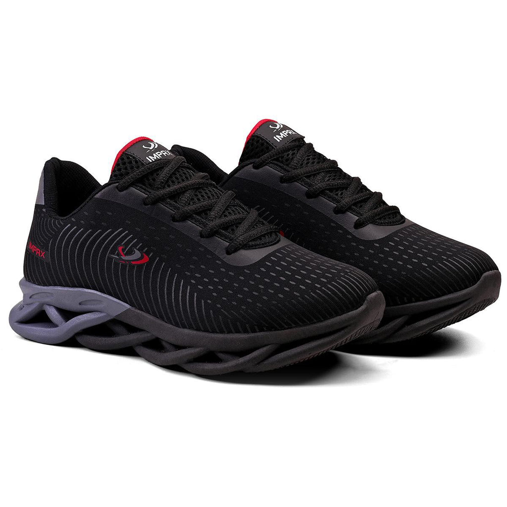 Tênis Masculino Casual Esportivo — Preto — vista lateral