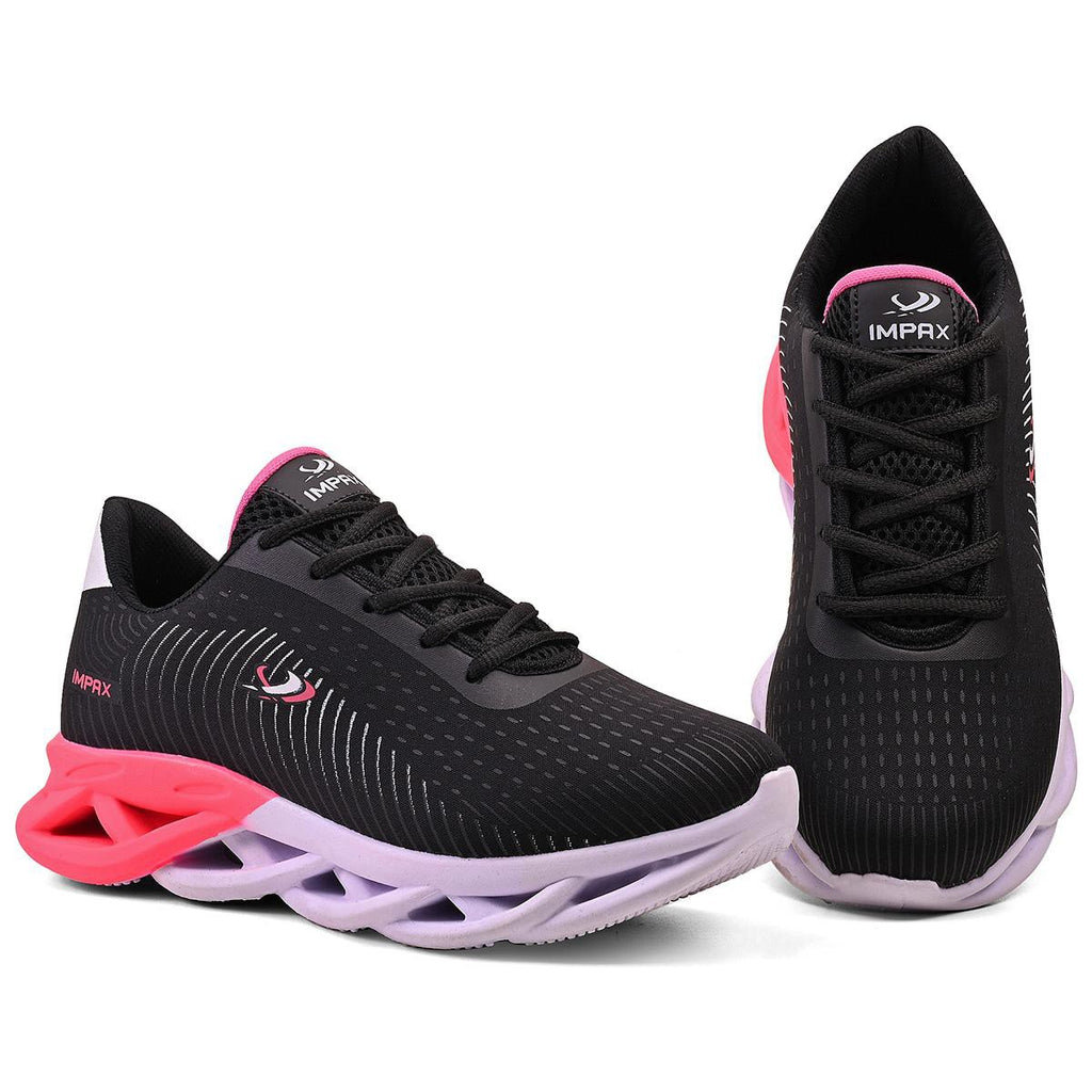 Tênis Feminino Casual Esportivo — Preto — vista superior