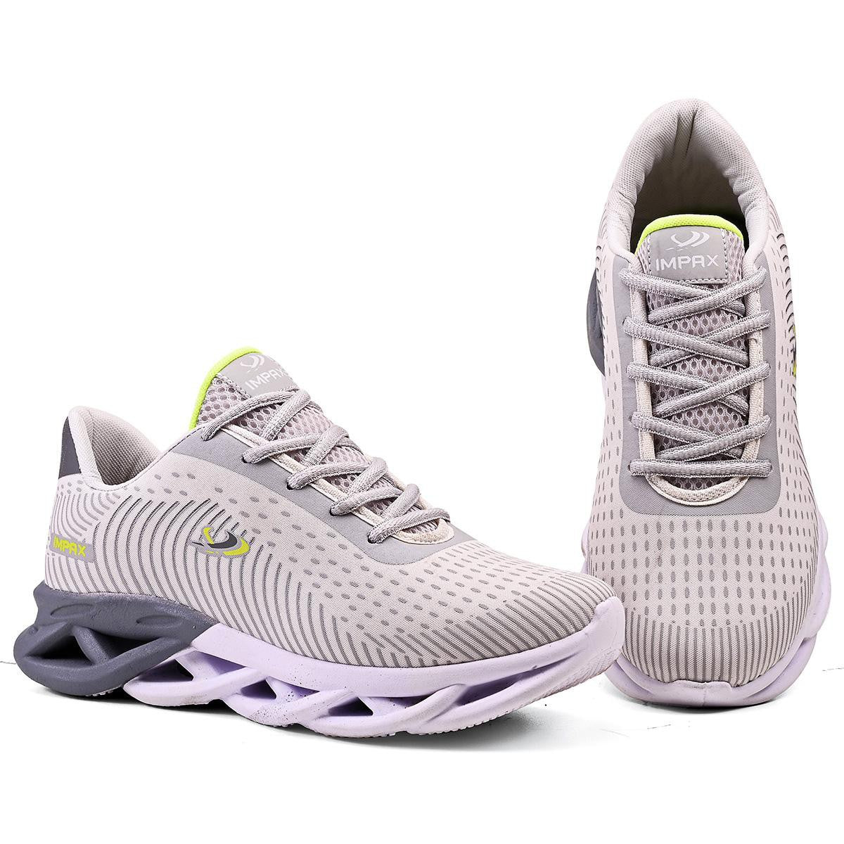 Tênis Masculino Casual Esportivo — Cinza — vista superior